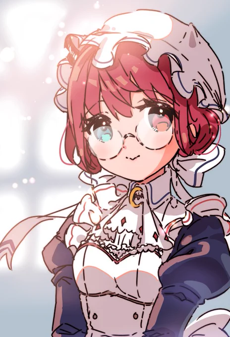 メイドさん(捏造衣装です)#ロアート 