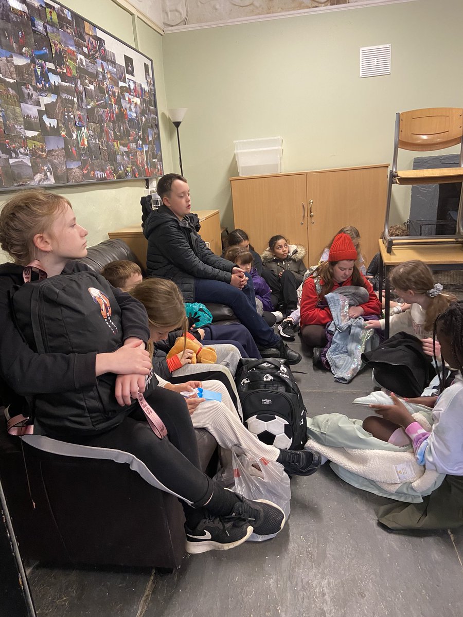 HollyfastSchool's tweet photo. Final briefing and celebrations! Some very tidy bedrooms here, so grown ups, expect great things back at home. Super work from the Eco and weather team too. #independentchildren #dolymoch2022 #nearlyhometime https://t.co/Ba3GvuEhKG