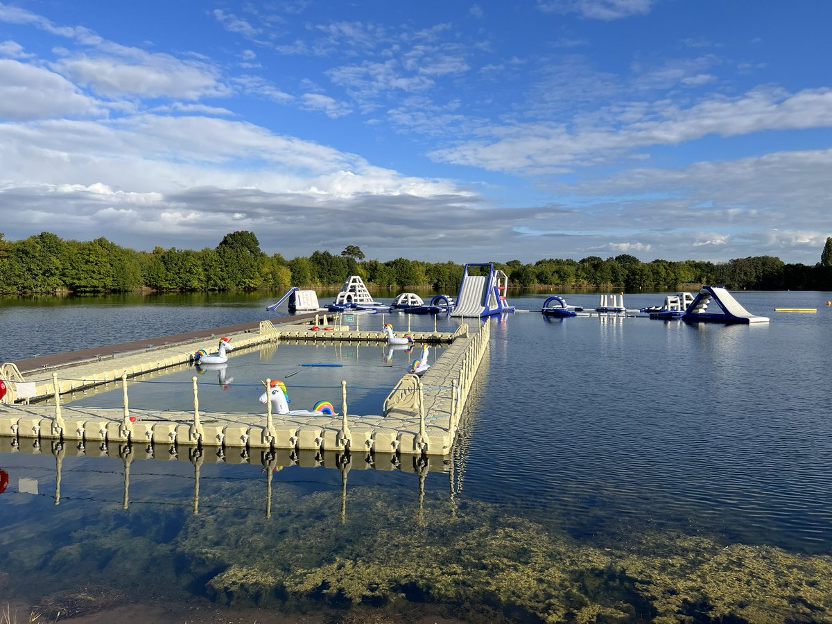 stuman119's tweet photo. The lake with inflatable π¦ lol #recoverygames22 https://t.co/18H9qft6MM