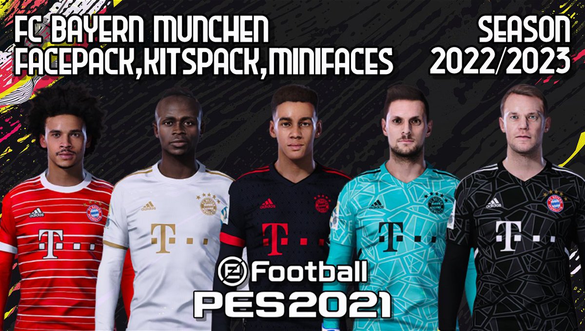 FCUID17's tweet image. ❤️ Bayern Munchen Player Facepack New Season 2022/2023 b All Facemaker ❤️

Download Here 👇
youtu.be/LwufChfzANA

Credit &amp;amp; Thanks to : All Facemaker 🙏