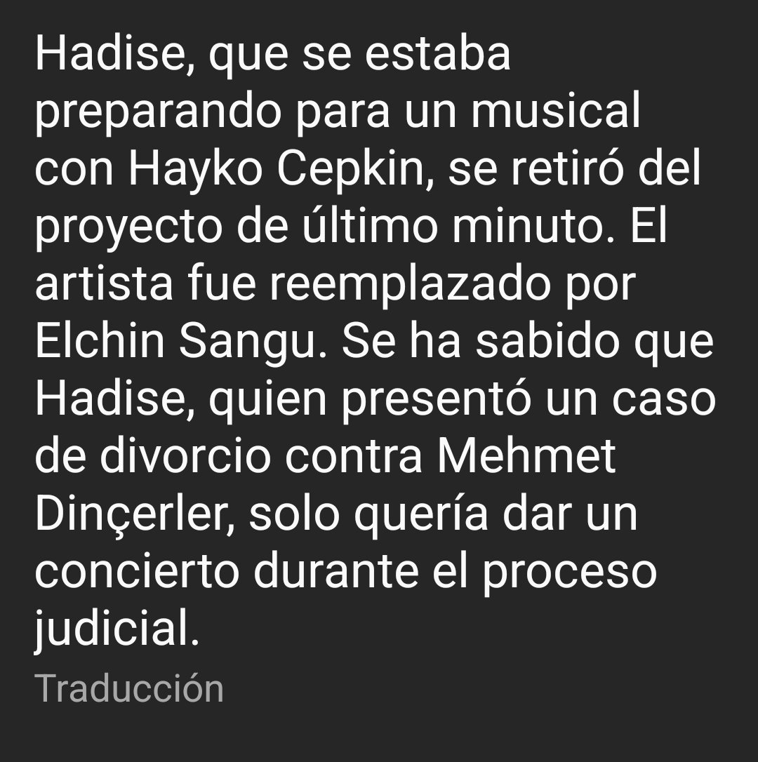 ⚠️Esperemos confirmación...⚠️
Ya sabemos..como transmiten las noticias...los retales digitales...cuando esta el nombre de la Reina  <a href="/elcnsng/">Elçin Sangu</a> , por sus pensamientos...
<a href="/HAYKOCPQN/">HAYKO CEPKİN 🖕</a>