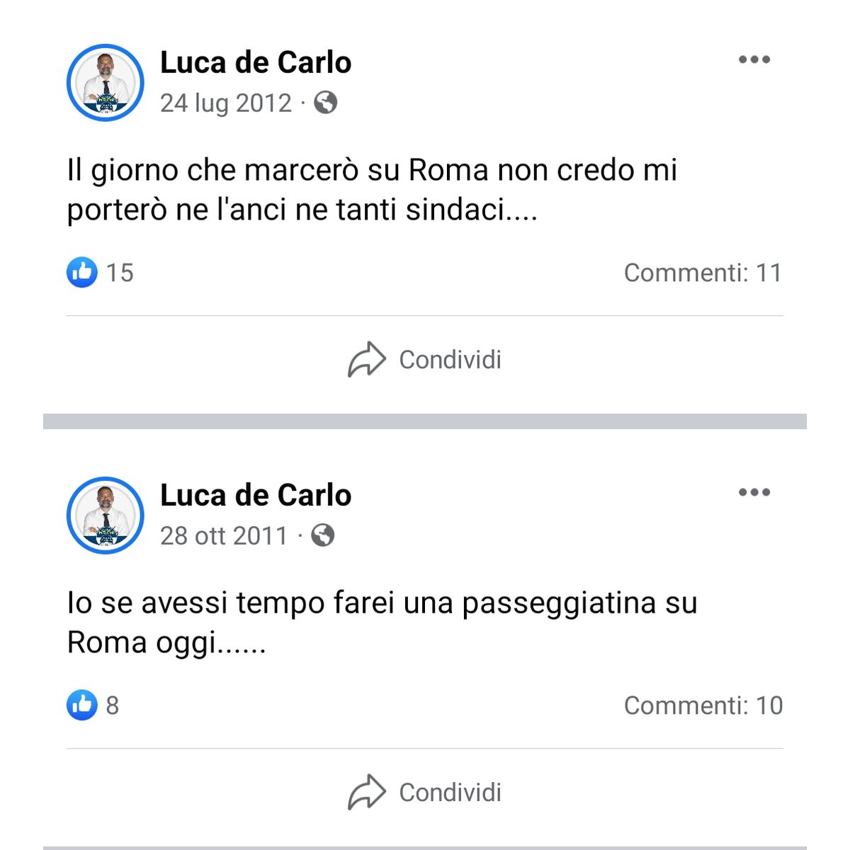 AlekosPrete's tweet photo. Auguri a Mussolini, citazioni di Goebbels e la marcia su Roma. Luca De Carlo sindaco di Calalzo e senatore uscente, candidato al Senato con Fratelli d'Italia. #matrice https://t.co/i0PjnHYwv8