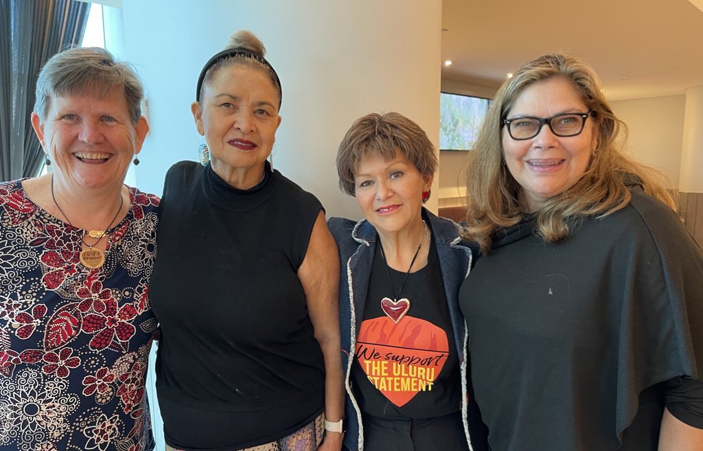 BronFredericks's tweet photo. With Ann Morgan, Aunty Denise Proud & Thelma Parker travelling to #WIPCE2022 #Tandarnya (#Adelaide), on the lands of the Kaurna Nation. We’re excited about the week ahead! https://t.co/cxXVnEK0mo