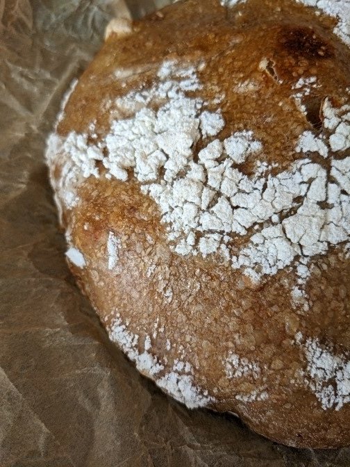 My cold start #sourdough is #freshfromtheoven