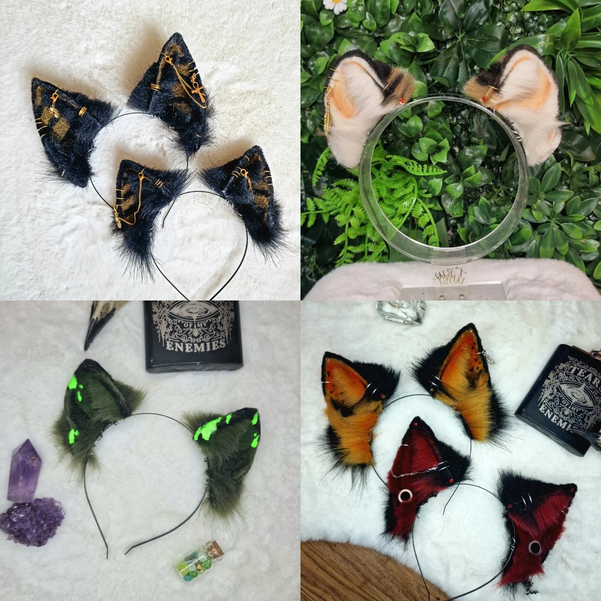 Still alive. Still making ears 😂

Making some spoopy ones