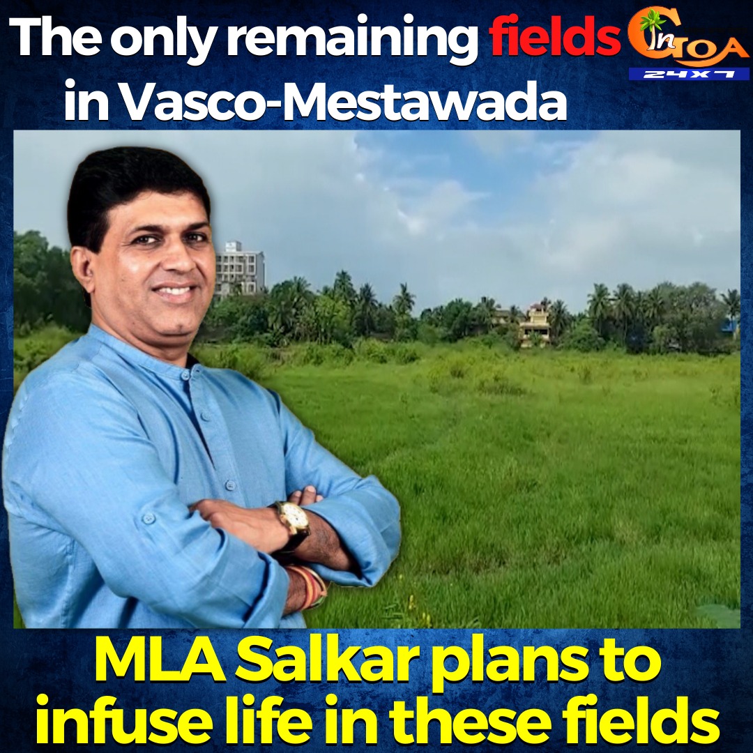 InGoa24x7's tweet photo. The only remaining fields in Vasco-Mestawada. MLA @DajiSalkar plans to infuse life in these fields
WATCH : https://t.co/3dskEByhIR
#goa #goanews #fields #vasco #salkar #plans #infuse #life https://t.co/33Tb2Jd2t8