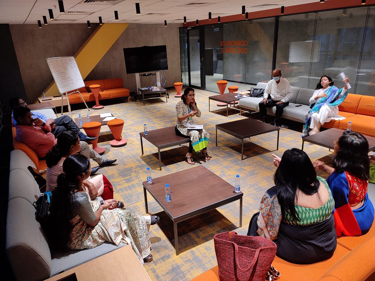 teamTGIC's tweet photo. TSIC organised the 2nd chapter of Inclusive Education (IE) Cafe, focusing on Autism Spectrum Disorder &amp; Learning Disabilities.

The cafe was organised with an aim to inculcate Innovation in IE.
@KTRTRS @DrShantaThoutam @carengrowind @kooshclub @NayiDisha_ @Kidsens1 @NimhIndia https://t.co/fIWf0sHvEj