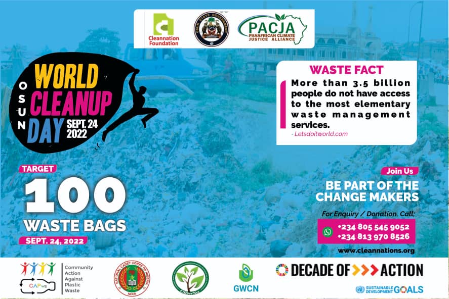 emmanuelayo72's tweet photo. The World Clean Up Day 2022 Live in Ede
#Worldcleanupday #letsdoitworld
#letsdoitnigeria #clean #osuncleanup
#Oke_Gada @cleannation29 @olujoseph12
#capws #gwcn #csdevnet #changemaker
#NationalCadetCorpsNigeria
#NATIONALCADETCORPSNIGERIA(ONDO STATE HEADQUARTERS) https://t.co/fAQ8fqdzFq