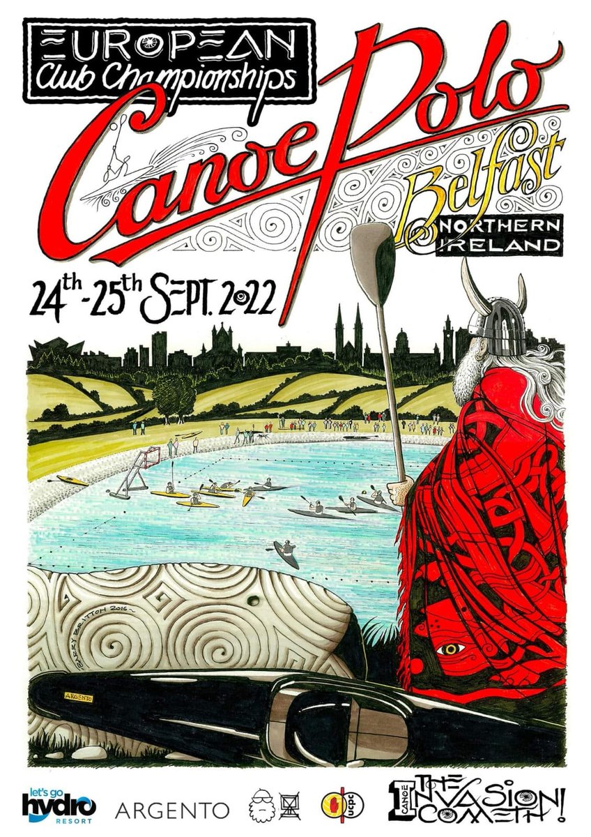 ECA Club Canoe Polo Championships are at Let's Go Hydro in Belfast,  24/25 September, which is the first time it has taken place in Northern Ireland.  The event runs today 8am to 6pm and Sunday from 8am to 3pm. There is free entry for spectators, why not call in and watch.