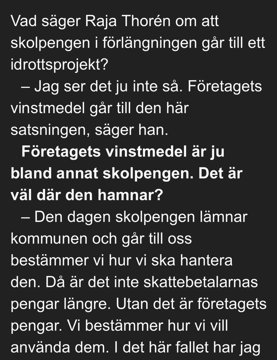Kan vi få höra en enda friskole-vurmande politiker, friskole-lobbyist eller friskoleälskande ledarskribent kommentera det här? En enda som pratar om ”valfrihet, pengen följer eleven, dåliga skolor går i konkurs”.