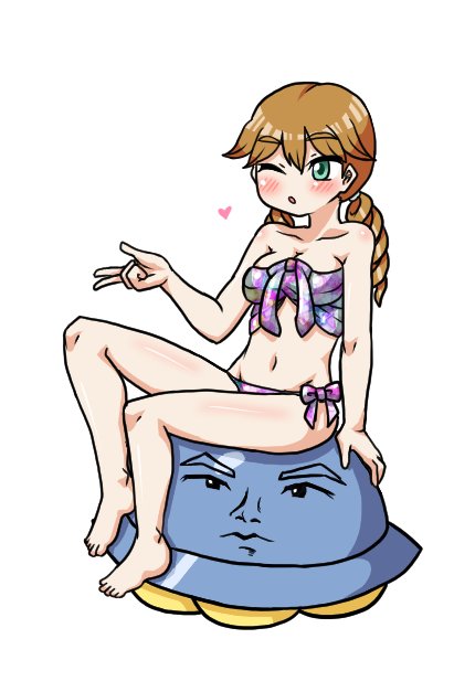 ドリントル(水着)、ルフレ(水着) 