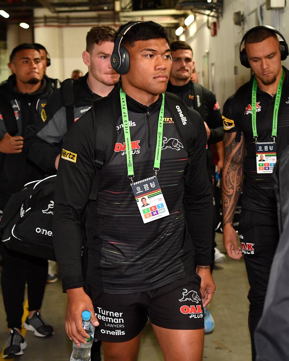 PenrithPanthers's tweet image. The Panthers are in the 🏡

#pantherpride #NRLFinals 
#NRLPanthersSouths
