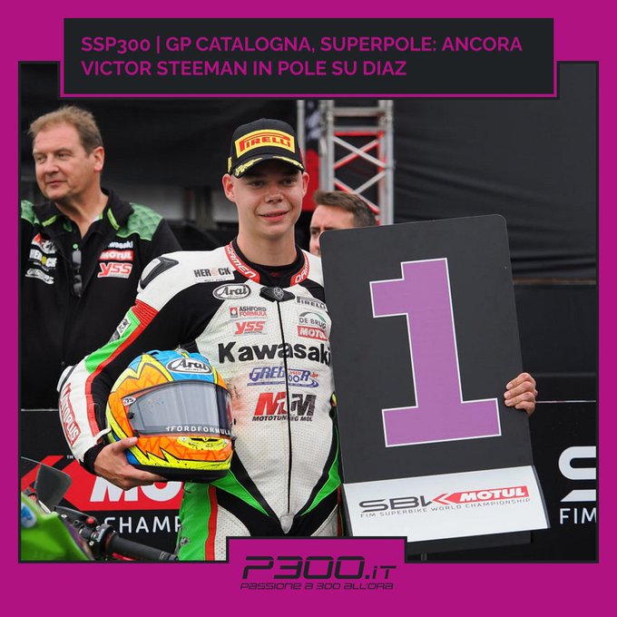 SSP300 | GP Catalogna, Superpole: ancora Victor Steeman in pole for Diaz