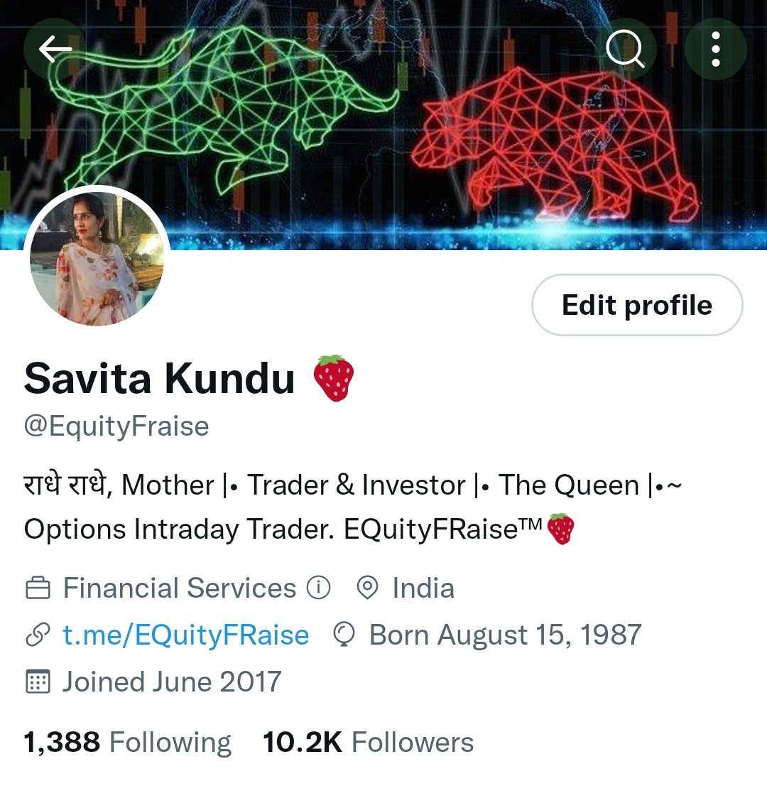 Equities, Savita Kundu tweet media