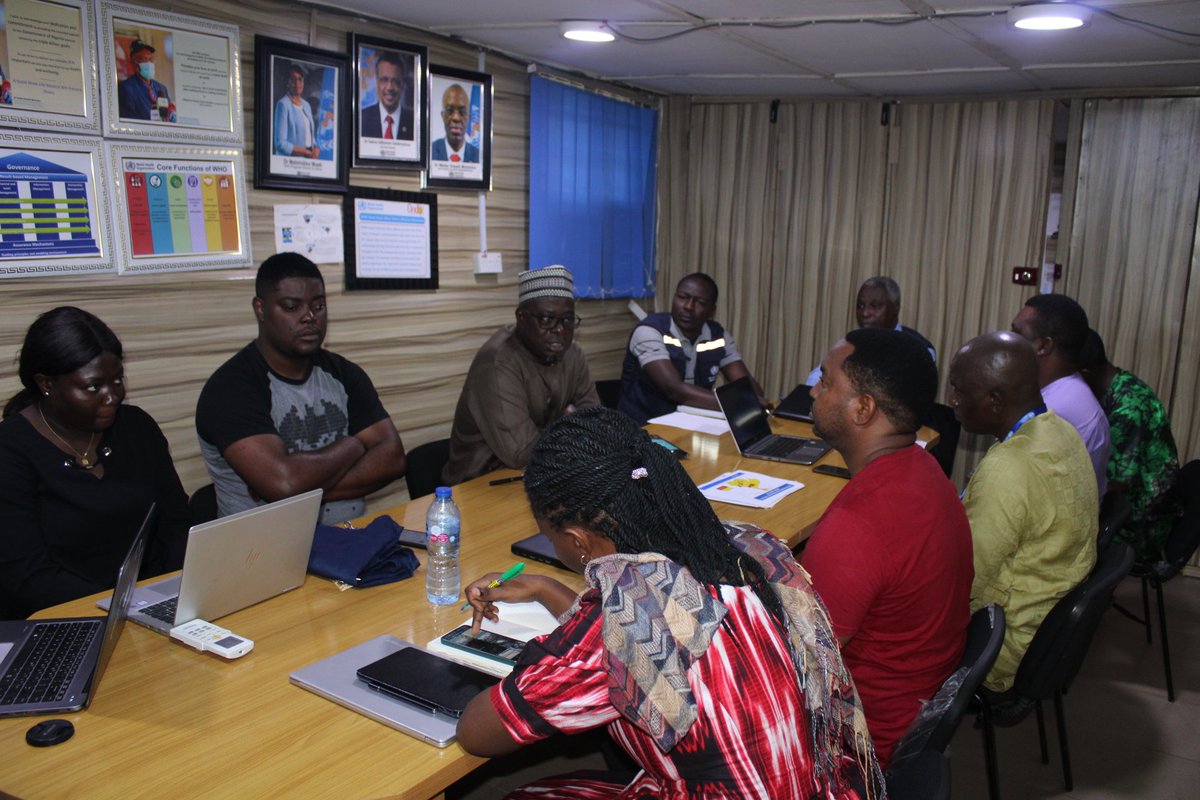 ondo_team's tweet photo. We had the privilege of hosting @corr_alhagie at #WHO Ondo Field Office.@WHONigeria @CWarigon @WMulombo @proactiveswz @abidoyed https://t.co/TUlqXYV1nD