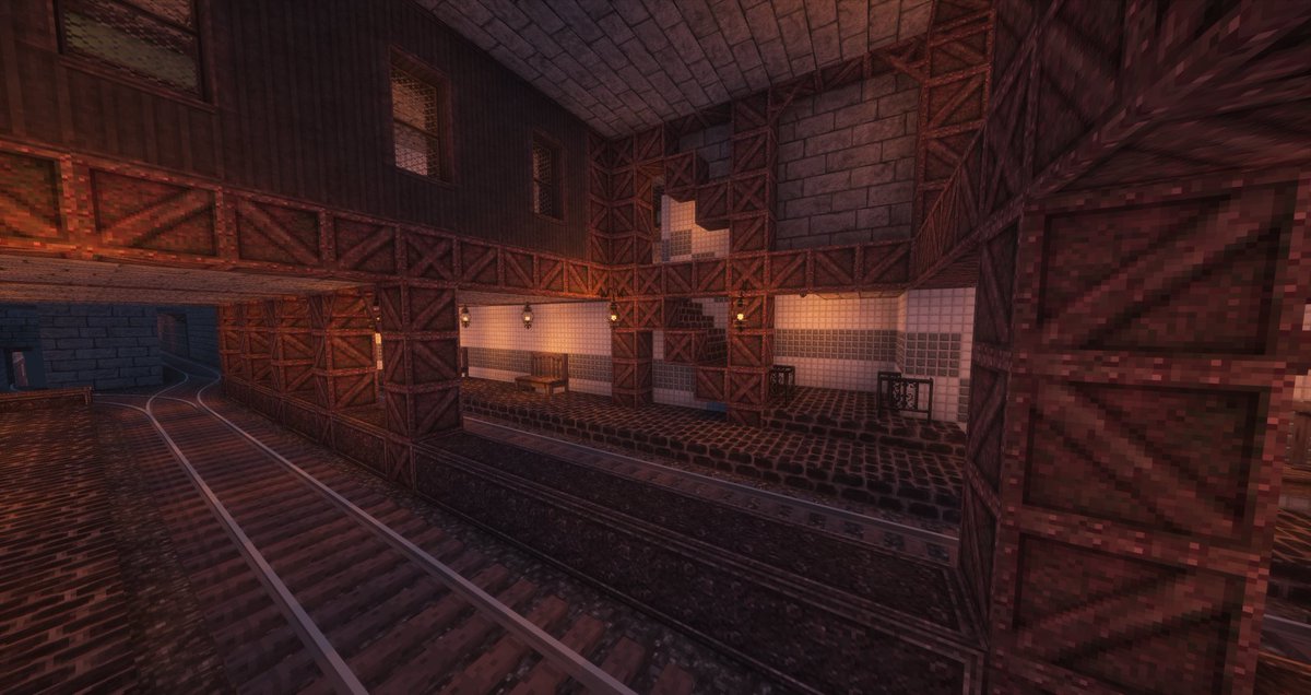 hasimo_dosi's tweet photo. 地下駅
#cocricot #MiniaTuria #minecraft建築コミュ #Minecraft https://t.co/OlGC6oufEs
