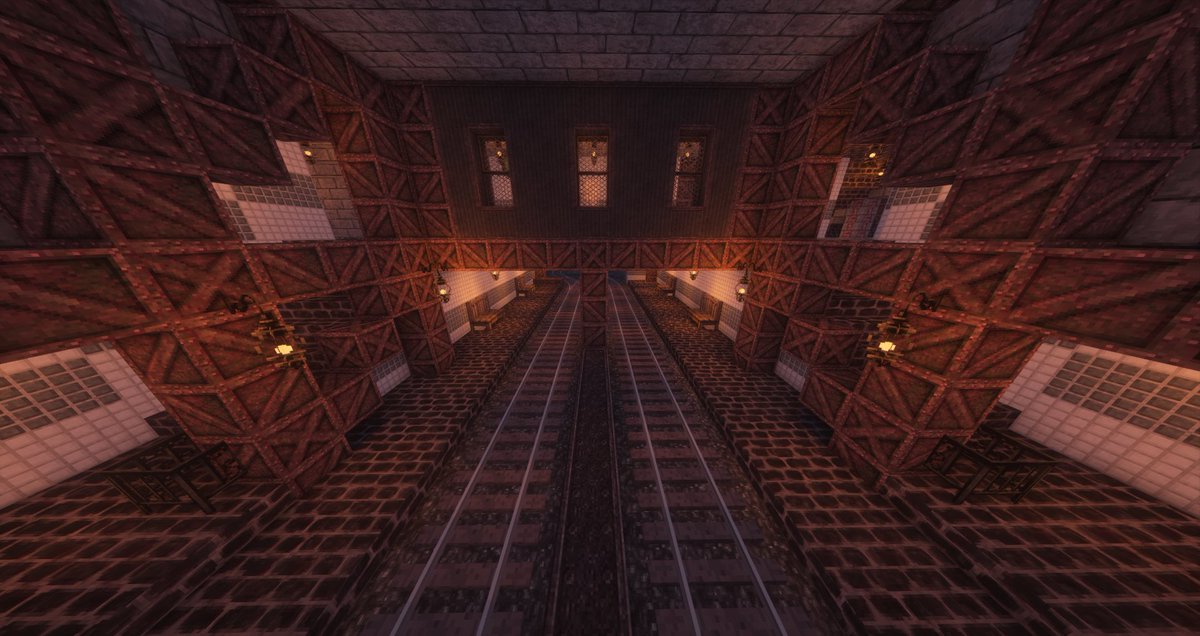 hasimo_dosi's tweet photo. 地下駅
#cocricot #MiniaTuria #minecraft建築コミュ #Minecraft https://t.co/OlGC6oufEs