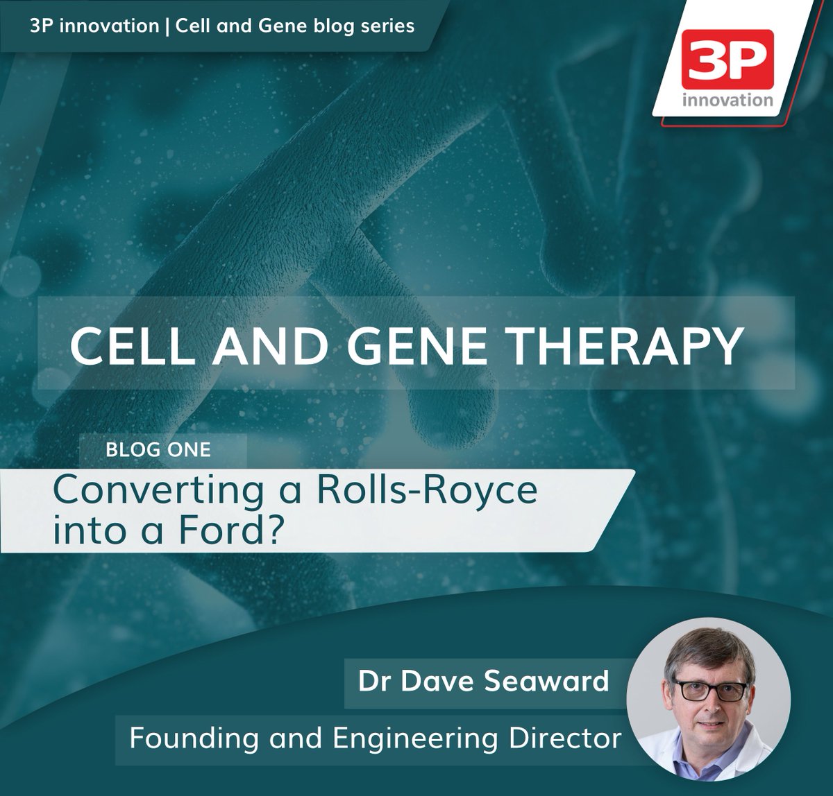 3P Founder - Dave Seaward, has written a blog series all about ATMPs!

Follow the link to read 'Blog one: Converting a Rolls-Royce into a Ford?'. 
bit.ly/3wYihUA