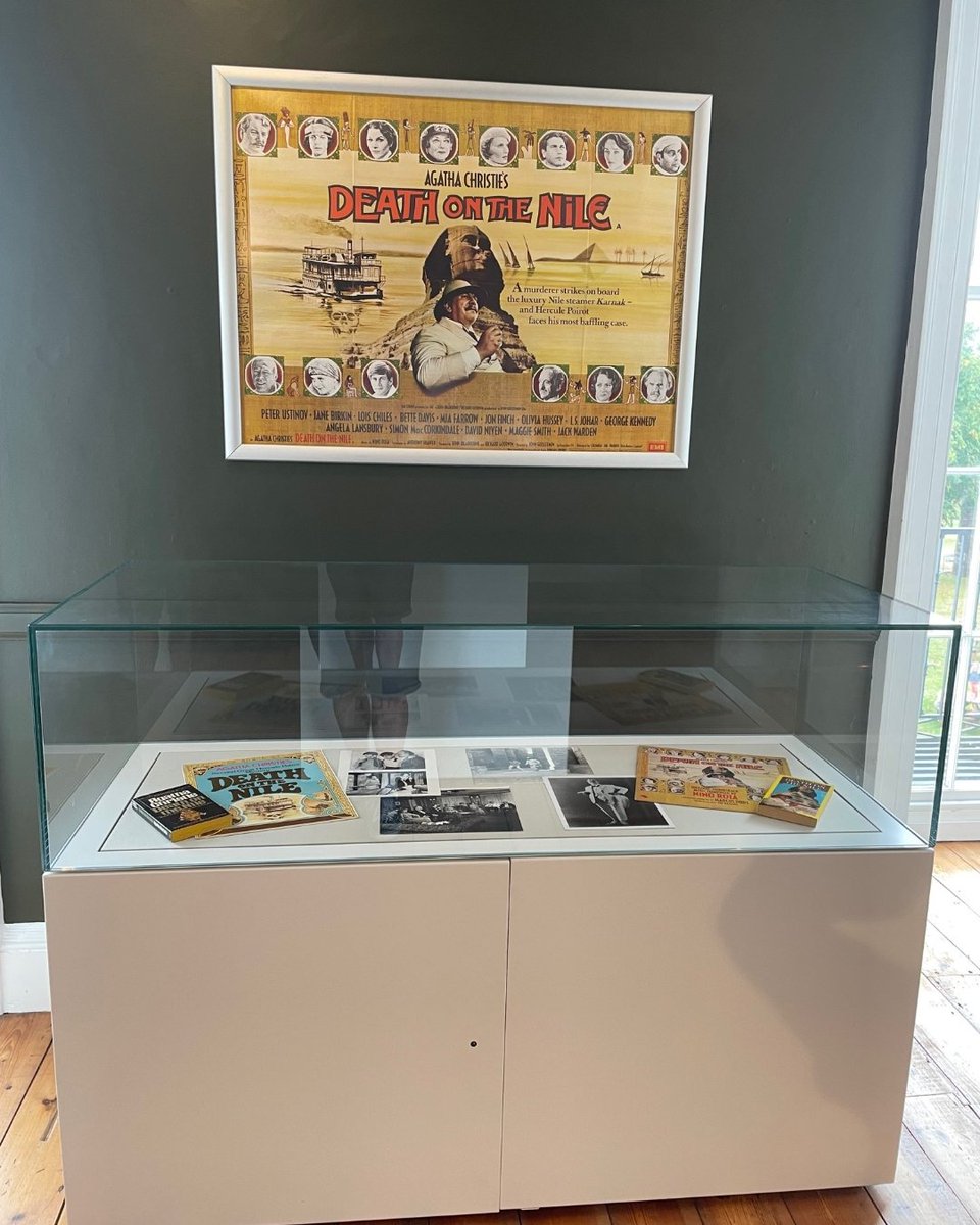 RivieraGeopark's tweet photo. Our #GeoparkPartners at @TorreAbbey have an exhibition called Dressed to Kill, Agatha Christie &amp; Costume Design. 

It features costumes worn by the likes of Maggie Smith, Bette Davis, Angela Lansbury, Emily Blunt &amp; Judi Dench from various Agatha Christie film adaptations. https://t.co/yoD4LoXRwP