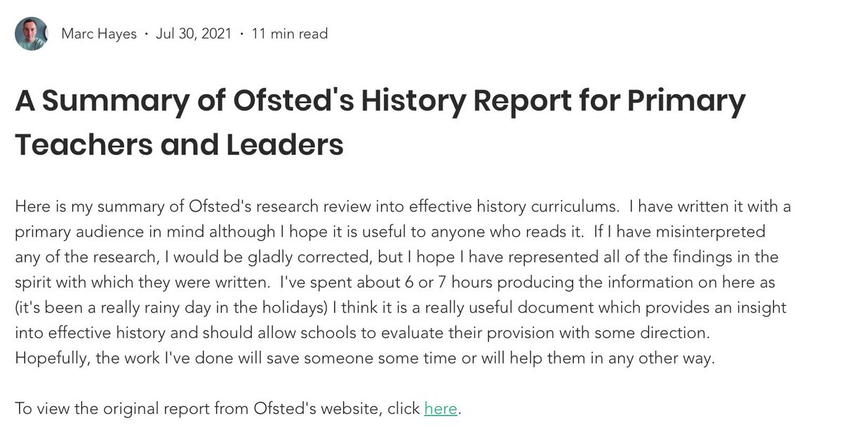 If you're a new subject or curriculum leader, or haven't seen them before, I've made summaries and infographics for all Ofsted subject research reviews released so far. You can download PDFs from my blog & here's a thread of them if you're looking for a subject in particular🧵