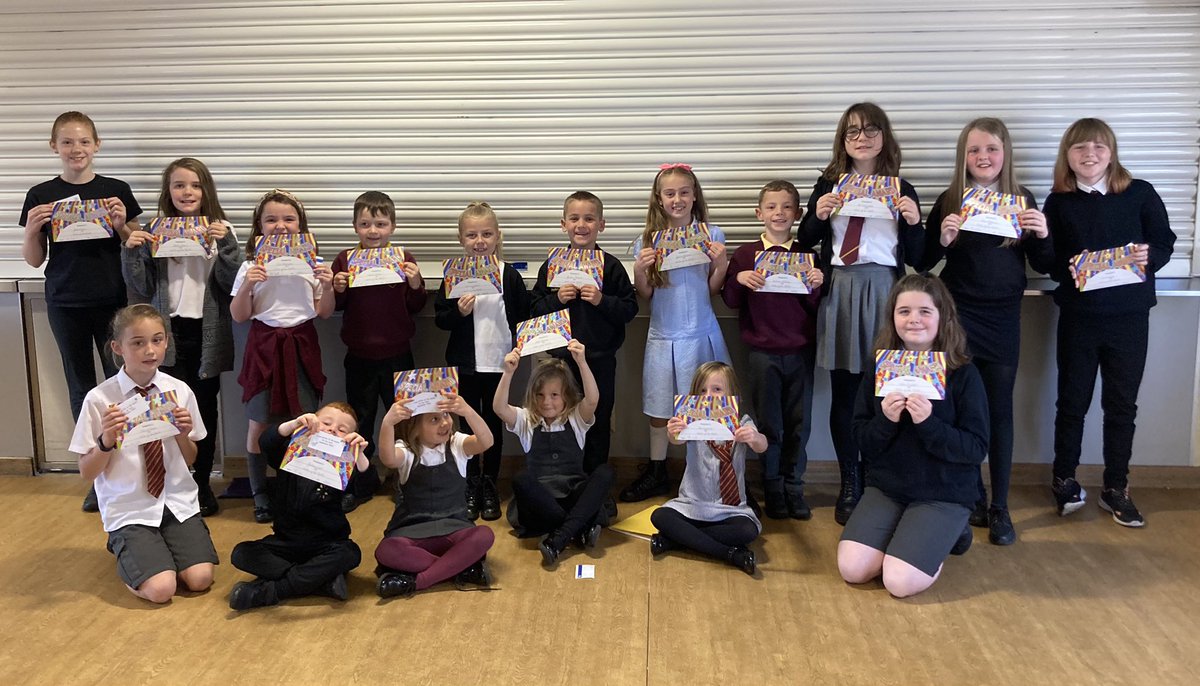 keltyps's tweet photo. Presenting Kelty PS Writers of the Month…so proud of the way that these young people could talk about their writing and discuss how feedback helps them improve their work! #emergent #developing #figurativelyspeaking #teamKelty #TPARTY https://t.co/JOmA0Y53E2