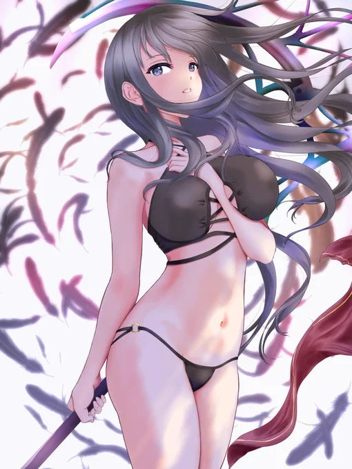 #夏が終わりそうだし今年描いた水着絵を貼ろめちゃめちゃ描いてる(その1 