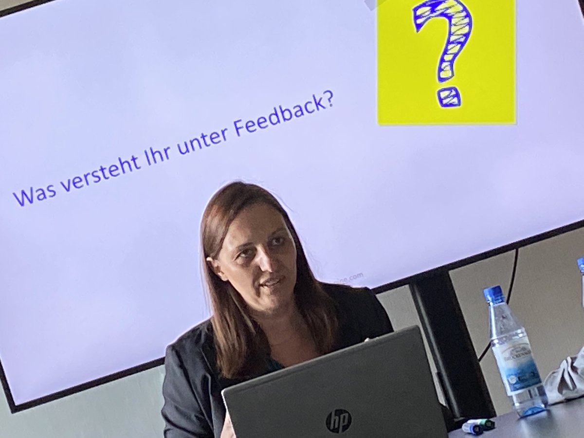 solvesconflicts's tweet image. Elisabeth im Feedback Flow #bcrm22