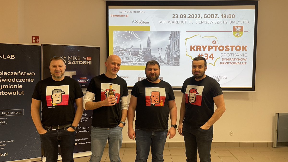 SebRo01's tweet photo. @MaciejTomczyk3 A my na #kryptostok w piątek @ThePolacyNFT @chory_passtor https://t.co/6TmZqUdWBY