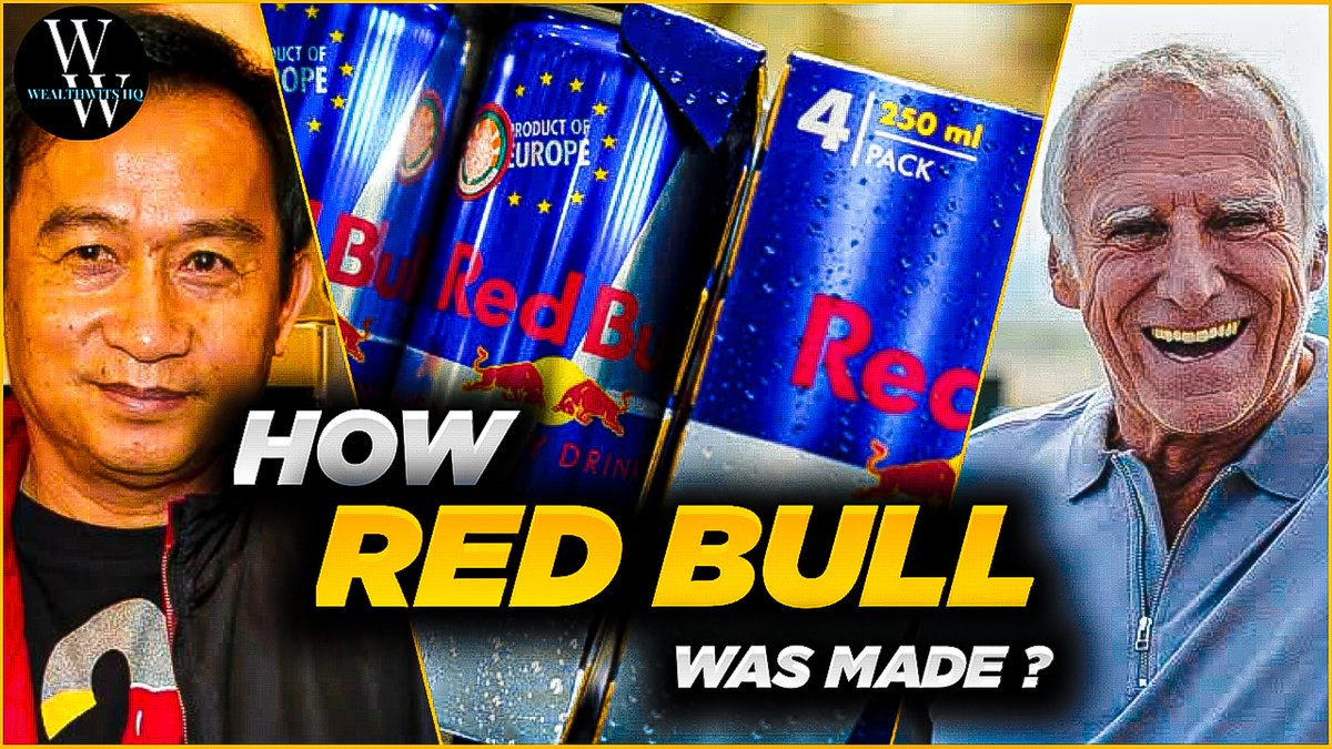 wealthwitshq's tweet photo. Duck Farmer To Billionaire | When Did Red Bull Get So Big and Famous? | Red Bull Sends A Man To Space https://t.co/42mYVtmika via @YouTube #givesyouwings #f1 #Formula1 #redbull stratos https://t.co/BvwTScb3A7