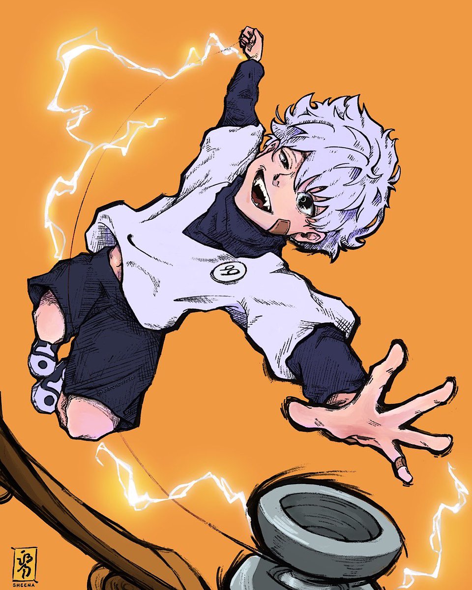 sheenasketch's tweet photo. I miss watching hxh 😭 #ハンターハンター #killua https://t.co/s8OTqbHhGG