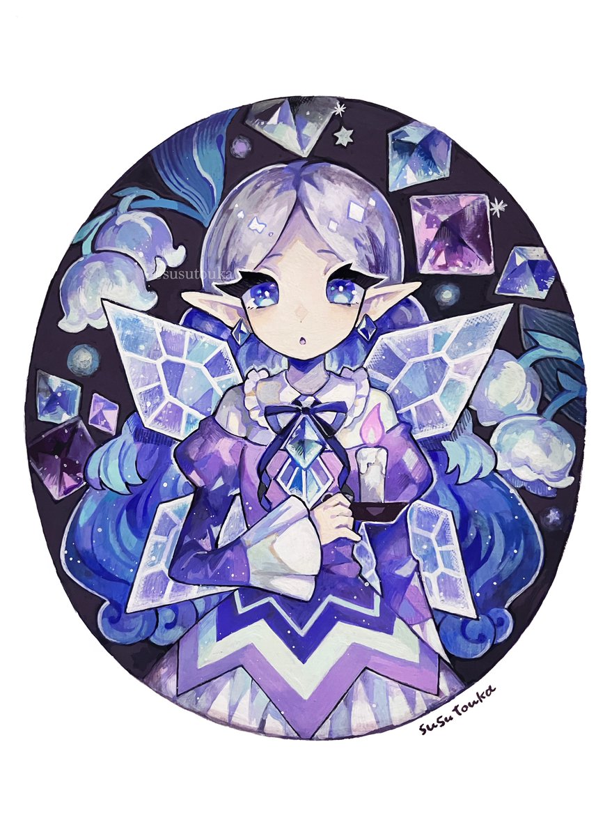 「フローライト 」|susutoukaのイラスト