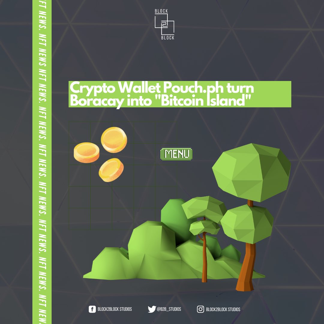 byebyemonks's tweet photo. One of the World’s Greatest Places of 2022, Boracay Island located in the Philippines is to get another title “Bitcoin Island” through the efforts of cryptocurrency wallet service provider Pouch, promoting the use of Bitcoin as terms of payment on the island for the past months https://t.co/TqMCHzggkE