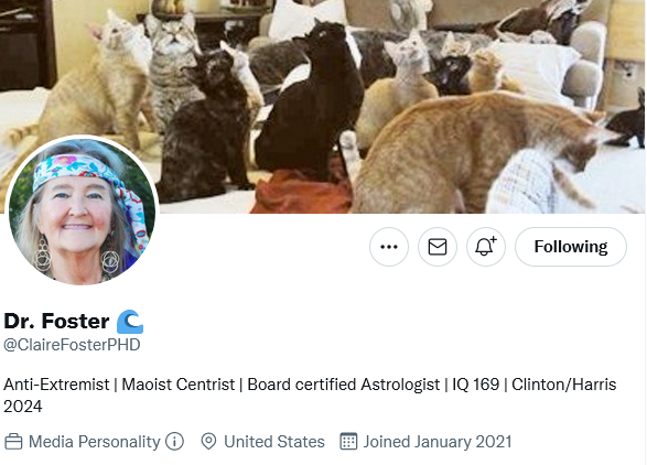 usa_thinker's tweet photo. @No1BluesMann @NevadaNorthKen @ClaireFosterPHD "Damn America,  please tell me YOU are way smarter than to believe  their lying  tweets!"

Parody account making fun of the liberals🤣 https://t.co/q6lCVXryru