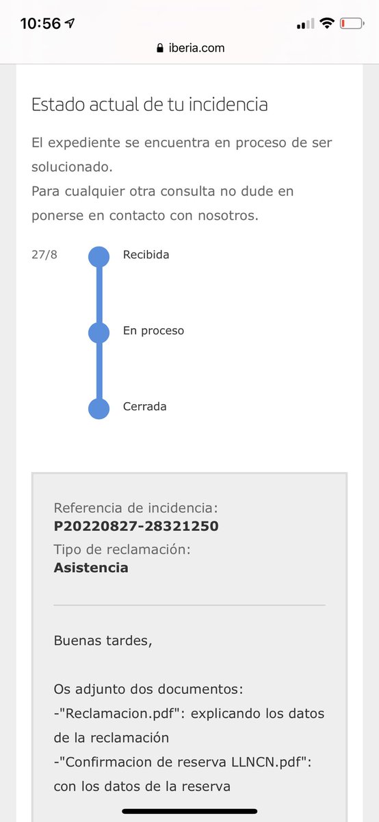 MHNacho's tweet photo. @Iberia su atención al cliente AGOTA LA PACIENCIA a cualquiera… han cerrado la incidencia sin resolver el problema… mi padre y yo seguimos sin los asientos que hemos reservado y pagado hace dos meses … y ahora me dirán que vuelva a llamar, y otra vez el día de la marmota https://t.co/CHdxST1Oz8