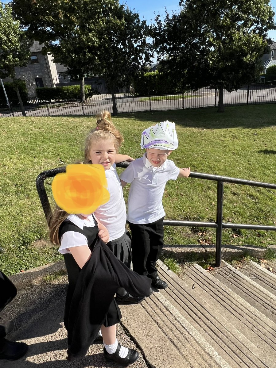 isla_iduncan45's tweet photo. Mrs Duncan and P1D Sponsored Walk. We completed our sponsored walk on Wednesday and we feel great about it. @Kirkhill_School https://t.co/9dFgWpCLTz