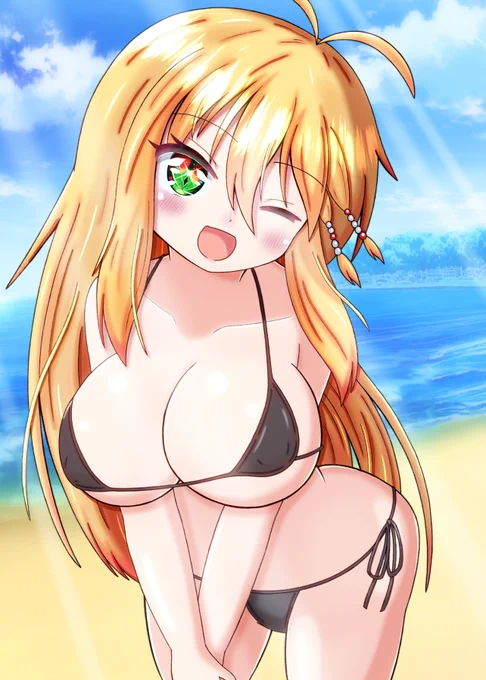セクシーポーズマキちゃんSkebのリクエストでした。ご依頼ありがとうございました#弦巻マキ #ツルマキマキ 