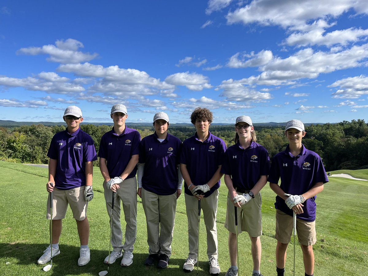 WtaGolf's tweet photo. Nice win over Pathfinder at Cold Spring Friday afternoon (evening).  Dan O’Connor posted a round of 37.  Excellent day Tigers!!!! #ZeroLosses  #Rollin #PlayingGoodGolf #GoTigers https://t.co/dyRpkR1EiJ