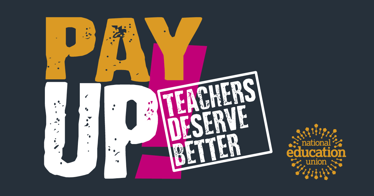 NEUnion's tweet photo. In the last few mins every teacher in a state school in England &amp; Wales received their voting link to the preliminary electronic stage of the biggest teacher strike ballot in a generation. For far too long teachers have been overworked &amp; undervalued. #TeachersDeserveBetter #PayUp https://t.co/NQdSexX9rC