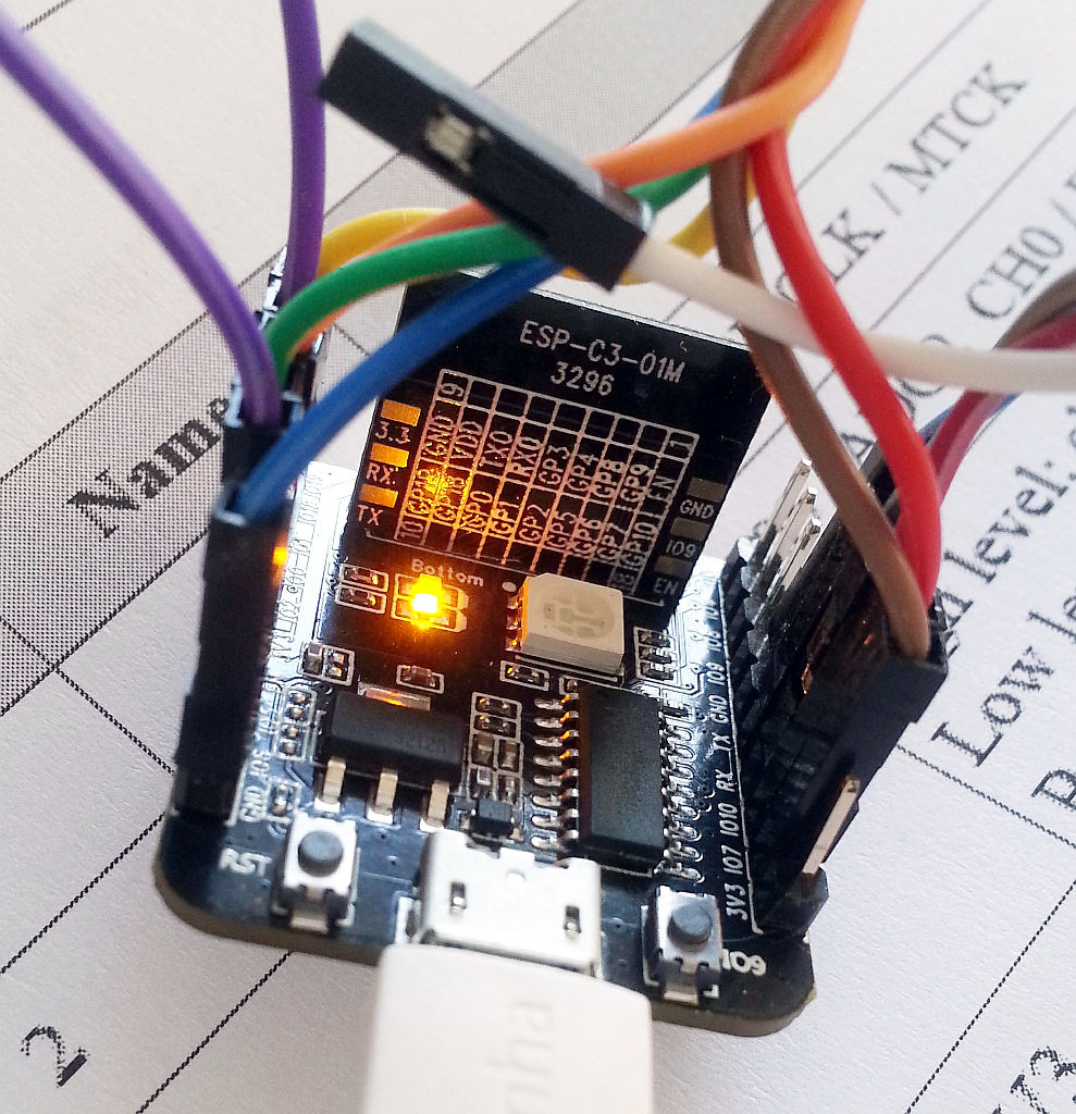guidol70's tweet photo. Testing #RunCPM on a #ESPC301MKit #RISCV but Console is only working on TTL-serial -
not USB via #CH340 :( https://t.co/n0ROPZsIEi
