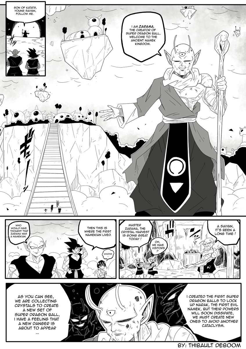 ThibaultDeboom's tweet photo. My version of Zarama ✨
I'm trying to link some elements like piccolo's origins, the namek realm, and the Dark Namekian from DB Online.
Don't forget to mention me if you use my page, thanks.
#dbs #zarama #sdbh
❤️🔁 https://t.co/Z49vCdyGNj