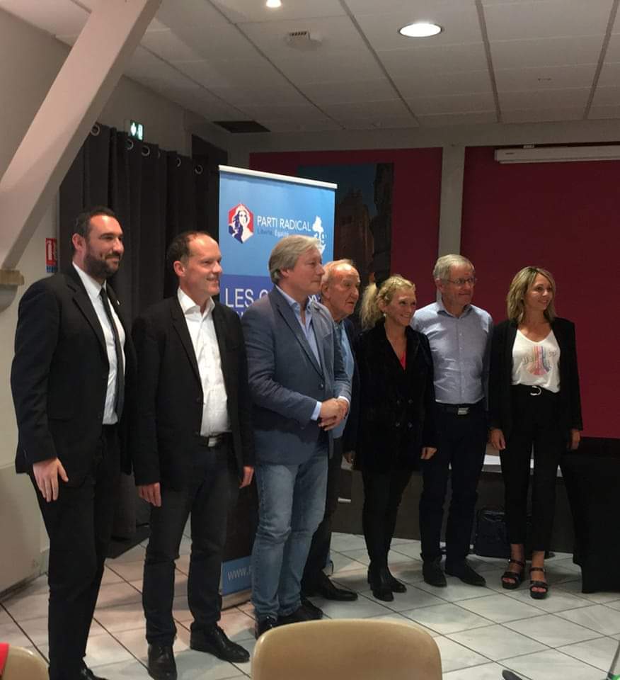 🏛️ Hier à #Dole s'est tenue la réunion de rentrée des bureaux des fédérations du @PartiRadical de Bourgogne-Franche Comté en présence de @LaurentHenart, son président national et de la senatrice du Jura Sylvie Vermeillet.
 
#PartiRadical21 #Rentree2022 #BFC #Partiradical