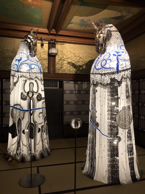 目黒の雅叙園の百段会談の和の灯り展にも行きました現代アートとコラボしていて大変我が趣味ストライクでした…! 