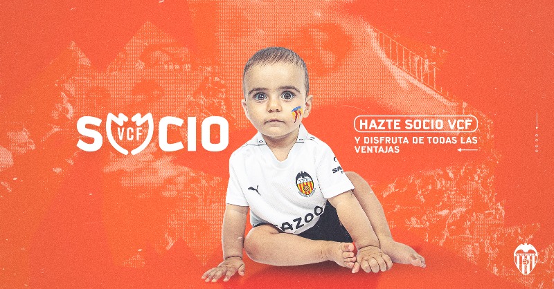 valenciacf's tweet photo. 🍼 Si tu hij@ acaba de nacer y quieres que sea valencianista desde el primer día… 

𝐇𝐚𝐳𝐥𝐨 𝐒𝐨𝐜𝐢𝐨 𝐕𝐂𝐅 🦇