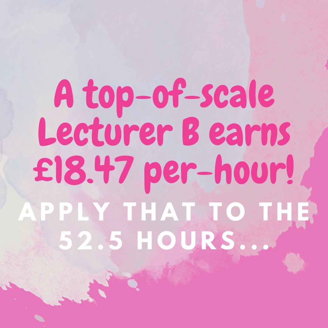 BurnleyUcu's tweet photo. Ever been working one of the many evenings and thought: how much would I be paid for this time? How much is the employer saving by not paying me? 

Here's the maths...

@ucu @nw_ucu #EnoughIsEnough

(2/2) https://t.co/aZ6jyO1qcw
