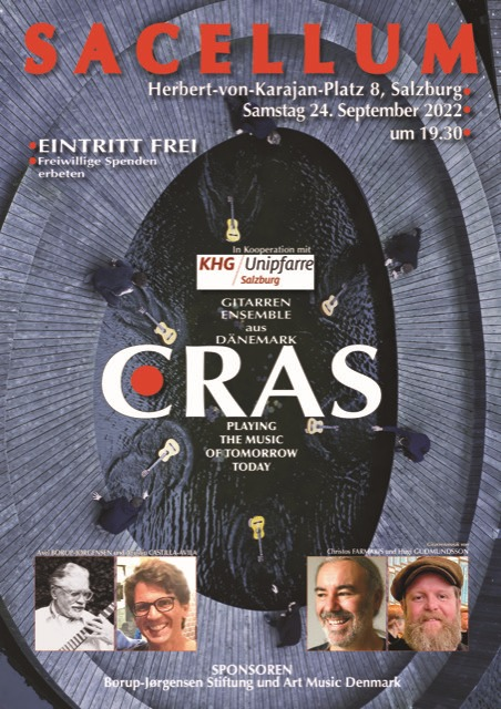ChFarmakis's tweet photo. Rainlight, for 6 #guitars, tonight in #Salzburg with CRAS! https://t.co/VVg5T7ymzR