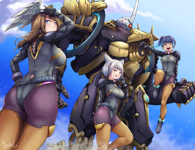 You can tell how much i love a game by how many fanarts i've done on it #xenobladechronicles3 #ゼノブレイド3 