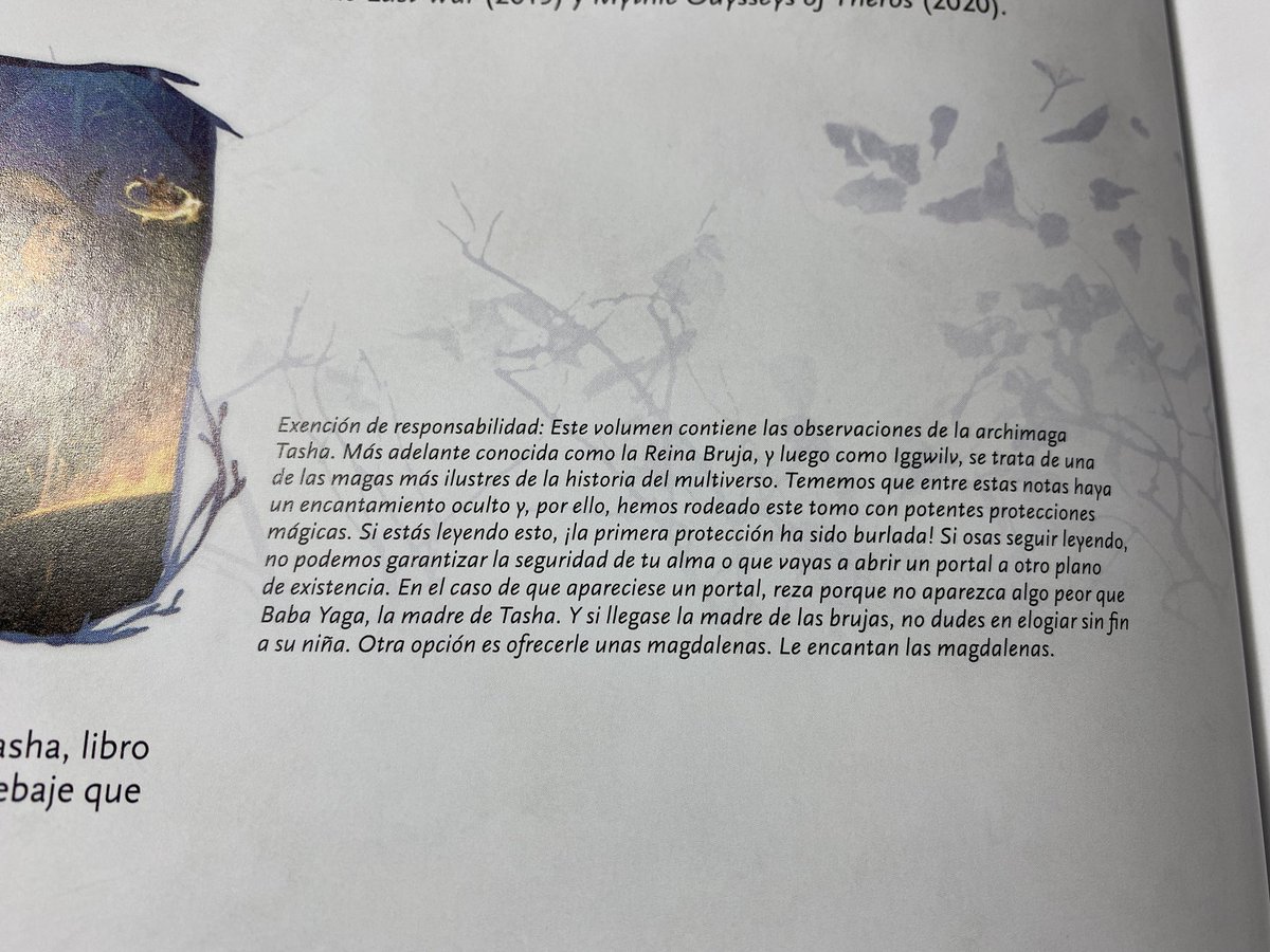 BenHanataba's tweet photo. A ver que puedo sacar de esta preciosidad de manual que me regaló @MrsHellBe para mi cumple. Al menos en casa tenemos magdalenas caseras por si abrimos un portal y viene Baba Yaga 😊
@Wizards_DnD #dnd5e #Elloth #CrónicasdeElloth https://t.co/QjF623XnOB