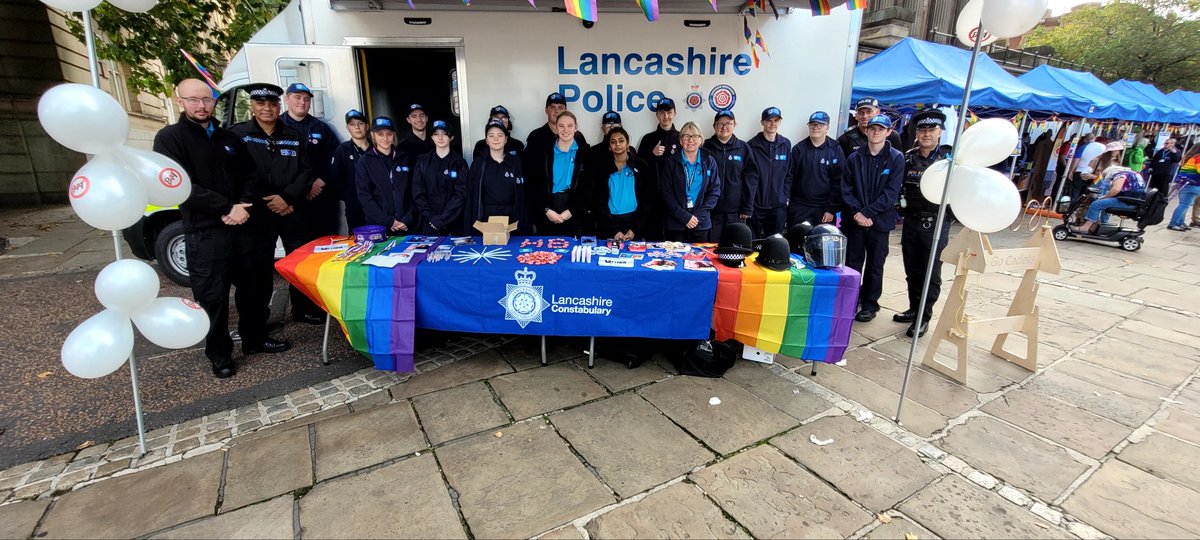 Haroon (@3411pc) on Twitter photo We're at the Flag Market celebrating Preston Pride today. Come see us & let's talk about opportunities with Lancashire Police & see why we are one of the most inclusive companies in the UK. @PCIanAshton <a href="/LancsPolice/">Lancashire Police</a> @LancsInclusive <a href="/LancsPolRecruit/">Lancs Police Recruitment</a> <a href="/LancPolCadets/">Lancs Police Cadets</a> @PrestonPolice We're at the Flag Market celebrating Preston Pride today. Come see us & let's talk about opportunities with Lancashire Police & see why we are one of the most inclusive companies in the UK. @PCIanAshton <a href="/LancsPolice/">Lancashire Police</a> @LancsInclusive <a href="/LancsPolRecruit/">Lancs Police Recruitment</a> <a href="/LancPolCadets/">Lancs Police Cadets</a> @PrestonPolice