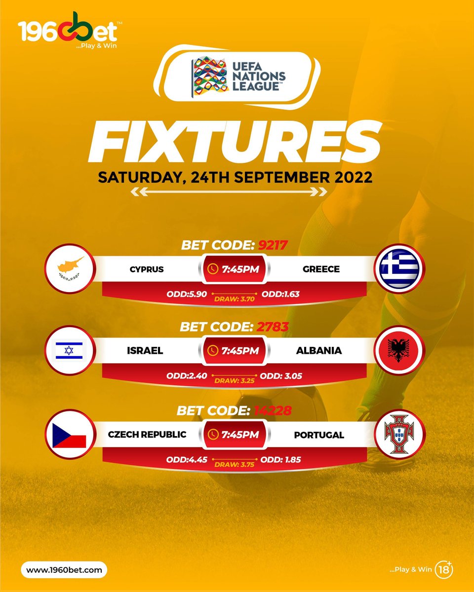 1960BetSupport's tweet photo. #FOOTBALL🏆⚽

#Saturdayfixtures

BET NOW on https://t.co/6yYHPke8Ll
MOBILE APP ALSO AVAILABLE
Mobile App Down 👇
https://t.co/yWrnd56Bs6
Play Responsibly 🔞

#playandwin #1960Bet #LaLiga #SerieA #Ligue1 #Superlig #football #sports #odds #fixtures https://t.co/orticlv1zh