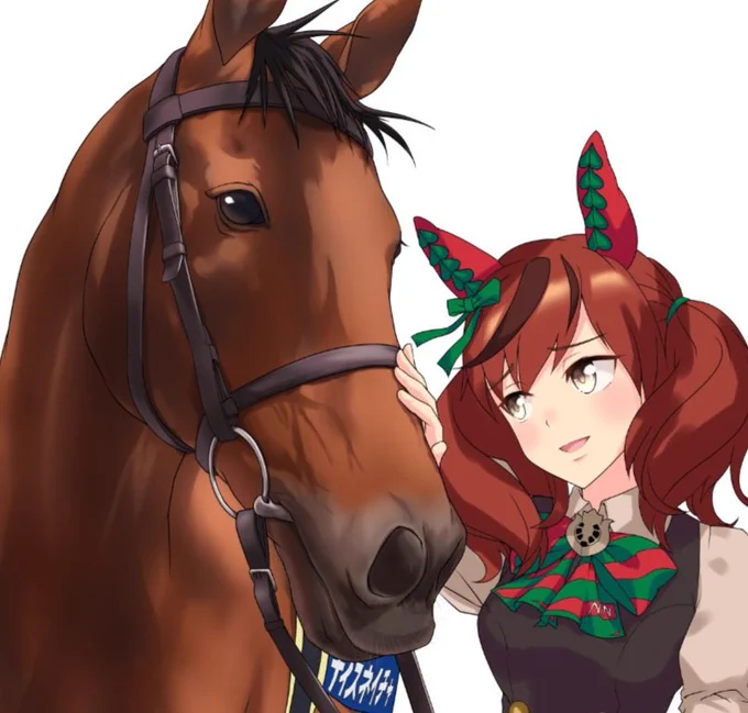 【色塗り途中】競走馬ナイスネイチャ号はほぼ完成あとはネイチャを進めます!#ウマ娘プリティーダービー #ナイスネイチャ 